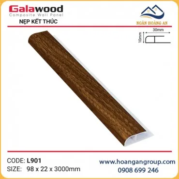 Nẹp Kết Thúc L30x10 Tấm Ốp Tường Galawood L901 