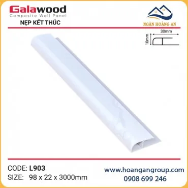 Nẹp Kết Thúc L30x10 Tấm Ốp Tường Galawood L903