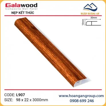 Nẹp Kết Thúc L30x10 Tấm Ốp Tường Galawood L907