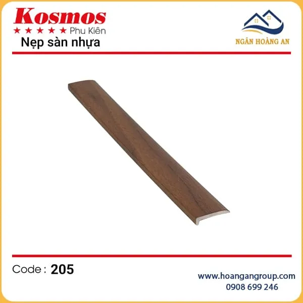 Nẹp Nhựa Kết Thúc Chữ L Kosmos 205 Dày 3mm 