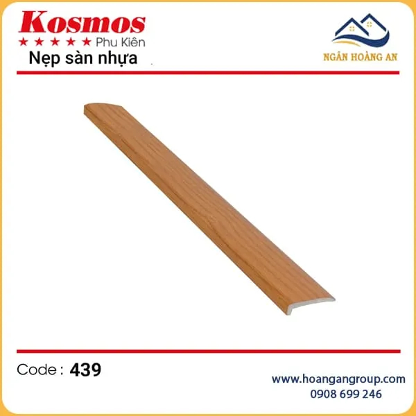 Nẹp Nhựa Kết Thúc Chữ L Kosmos 439 Dày 3mm 