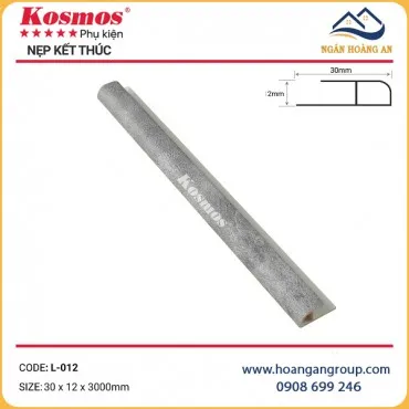 Nẹp Kết Thúc L30x12 Tấm Ốp Tường Kosmos L-012