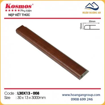 Nẹp Kết Thúc L30x13 Tấm Ốp Tường Kosmos L30X13-008