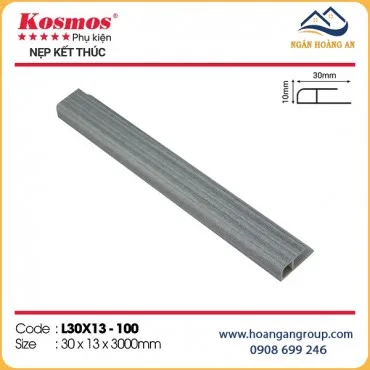 Nẹp Kết Thúc L30x13 Tấm Ốp Tường Kosmos L30X13-100 