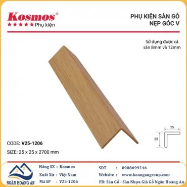 Nẹp V Sàn Gỗ Kosmos 1206