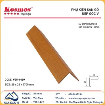 Nẹp V Sàn Gỗ Kosmos 1439