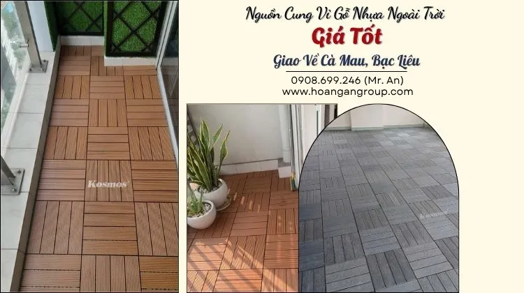 Nguồn Cung Vỉ Gỗ Nhựa Ngoài Trời Giá Tốt Giao Về Cà Mau, Bạc Liêu