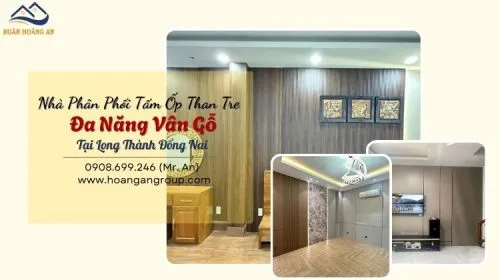 Nhà Phân Phối Tấm Ốp Than Tre Đa Năng Vân Gỗ Tại Long Thành Đồng Nai