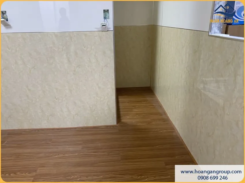 Nhà Trọ Sạch Đẹp Nhờ Sàn Nhựa Hèm Khoá