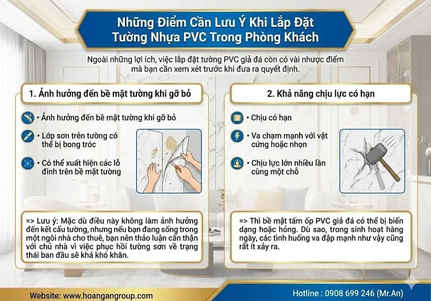 Những Điểm Cần Lưu Ý Khi Lắp Đặt Tường Nhựa PVC Trong Phòng Khách Những Điểm Cần Lưu Ý Khi Lắp Đặt Tường Nhựa PVC Trong Phòng Khách