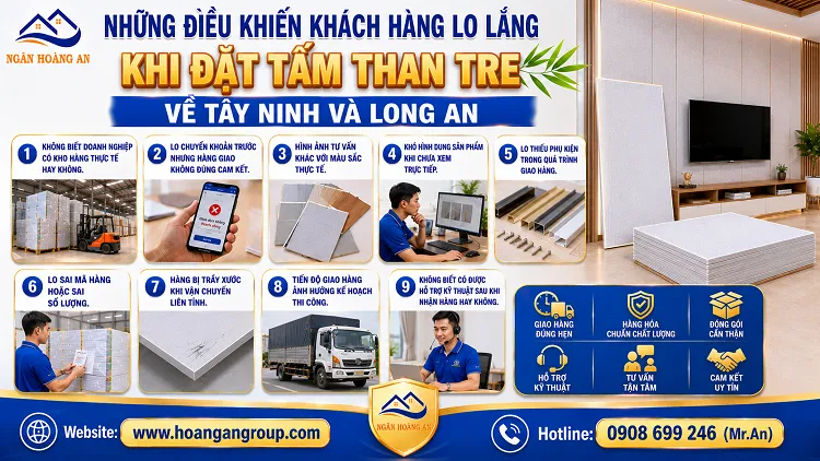 Những Điều Khiến Khách Hàng Lo Lắng Khi Đặt Tấm Than Tre Về Tây Ninh Và Long An Những Điều Khiến Khách Hàng Lo Lắng Khi Đặt Tấm Than Tre Về Tây Ninh Và Long An