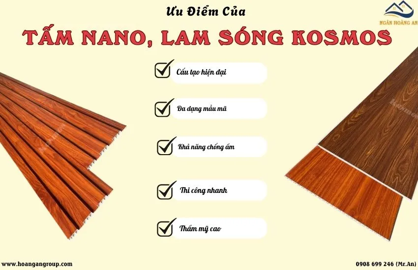 Những Ưu Điểm Nổi Bật Của Tấm Nano, Lam Sóng Kosmos