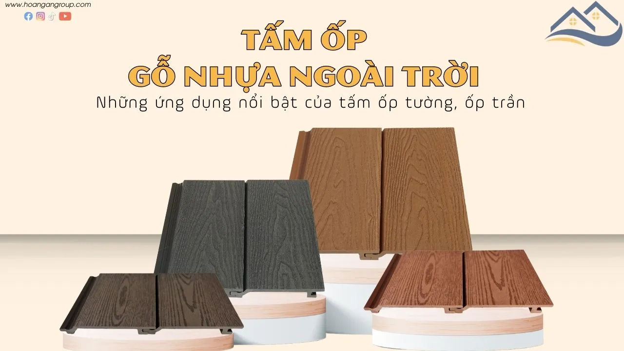 Top 5+ Ứng Dụng Nổi Bật Của Tấm Ốp Gỗ Nhựa Ngoài Trời