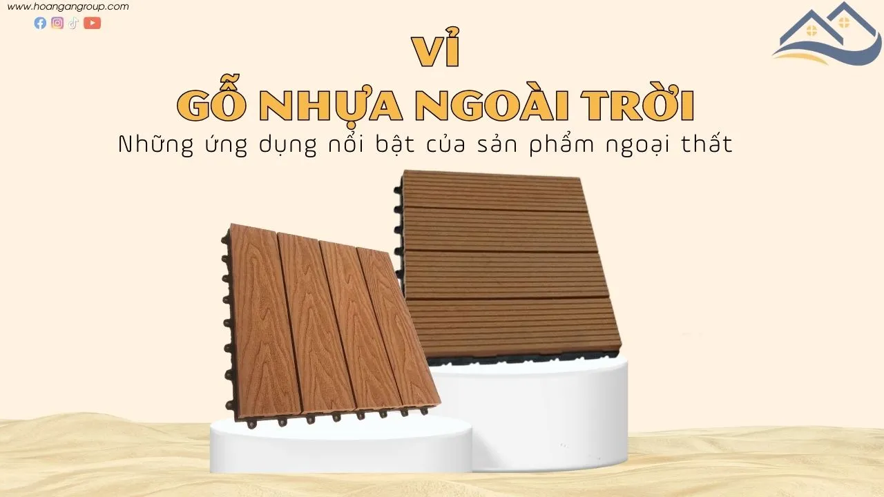 Những Ứng Dụng Nổi Bật Của Vỉ Gỗ Nhựa Ngoài Trời Phổ Biến Hiện Nay