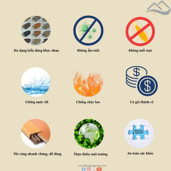 Những Ưu Điểm Của Nẹp Sàn Gỗ, Nẹp Sàn Nhựa Những Ưu Điểm Của Nẹp Sàn Gỗ, Nẹp Sàn Nhựa