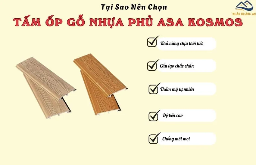 Tại Sao Nên Chọn Tấm Ốp Ngoài Trời Phủ ASA Kosmos?