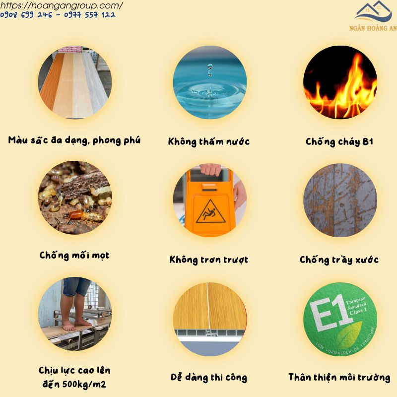 Những Ưu Điểm Nổi Bật Sàn Nhựa Chịu Lực Galawood