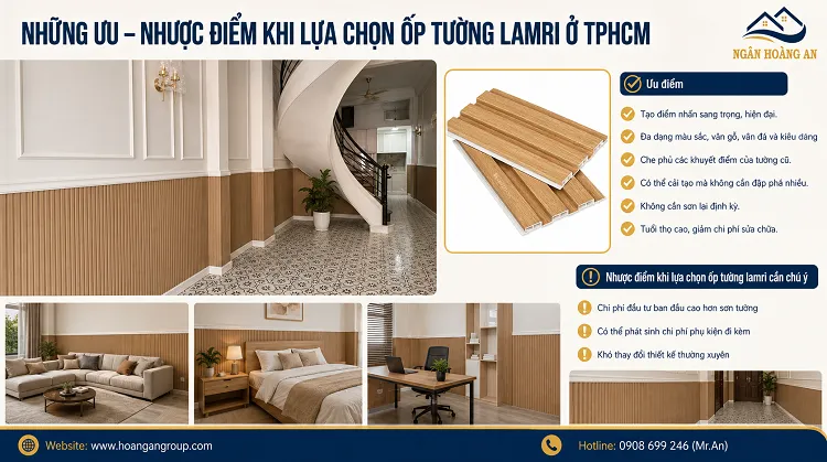 Những Ưu – Nhược Điểm Khi Lựa Chọn Ốp Tường Lamri Ở TPHCM Những Ưu – Nhược Điểm Khi Lựa Chọn Ốp Tường Lamri Ở TPHCM