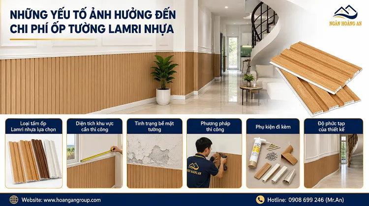 Những Yếu Tố Ảnh Hưởng Đến Chi Phí Ốp Tường Lamri Nhựa
