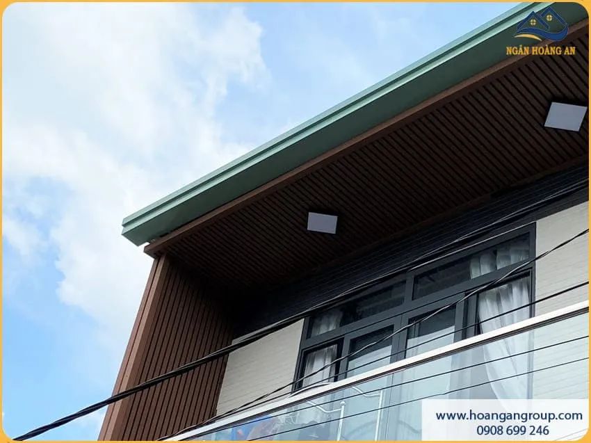Ốp Lam Sóng Kosmos Ngoài Trời – Màu Copper Brown Đẹp Mắt