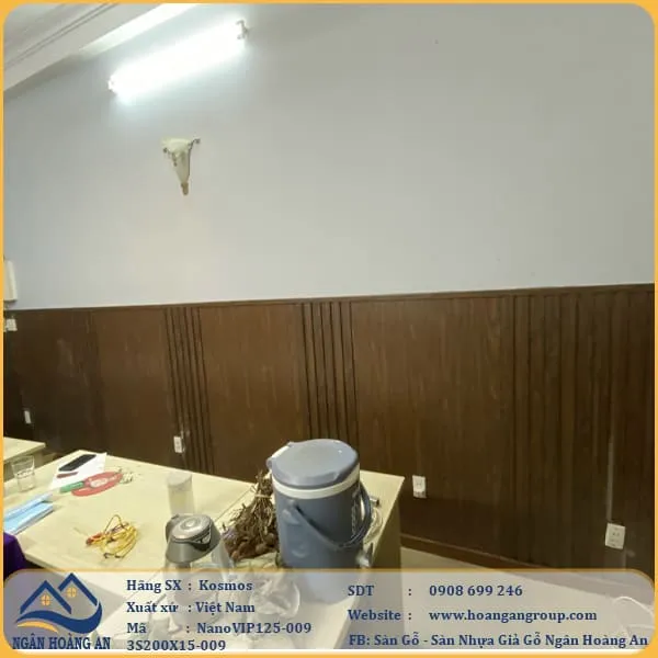 Ốp Tường Lamri Bằng Tấm Ốp Tường Kosmos Tại Tân Phú TPHCM