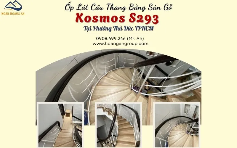 Ốp Lát Cầu Thang Bằng Sàn Gỗ Kosmos S293 Tại Phường Thủ Đức Ốp Lát Cầu Thang Bằng Sàn Gỗ Kosmos S293 Tại Phường Thủ Đức