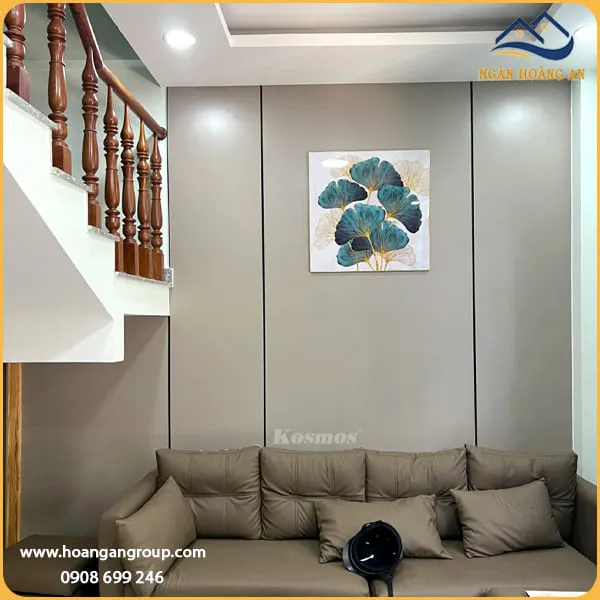 Công Trình Ốp Tường Bằng Tấm Đa Năng Sợi Than Tre Kosmos