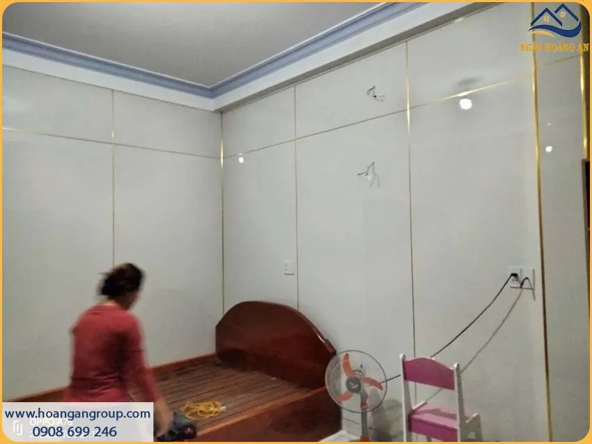 Tấm PVC Giả Đá Giúp Phòng Ngủ Thêm Thanh Lịch Tấm PVC Giả Đá Giúp Phòng Ngủ Thêm Thanh Lịch