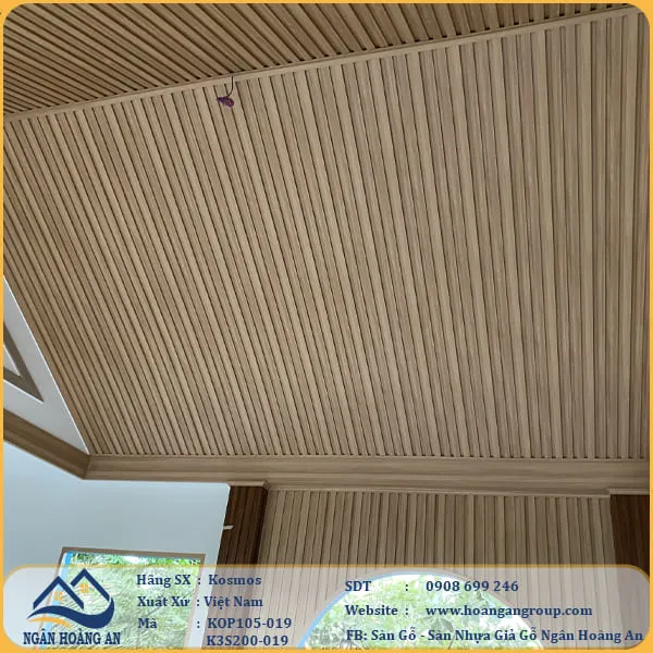 Ốp Tường Ốp Trần Bằng Tấm Ốp Kosmos Tại Quận 12 TPHCM