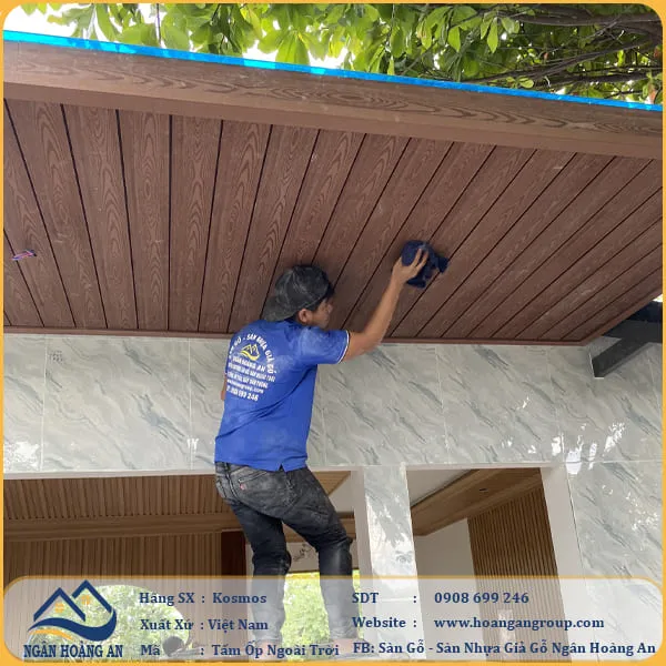 Ốp Tường Ốp Trần Bằng Tấm Ốp Kosmos Tại Quận 12 TPHCM