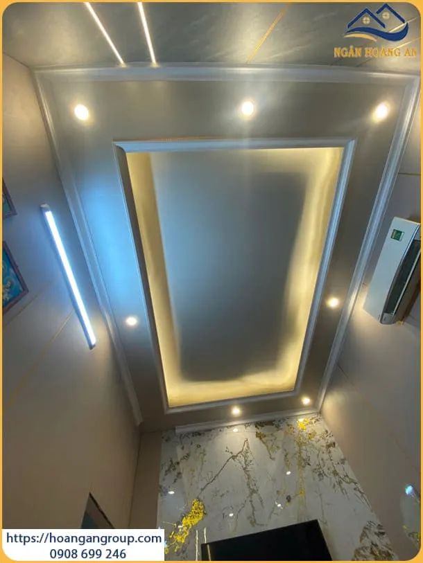 Ốp Trần Giất Cấp Nhựa Nano Màu Trắng Tại Dĩ An Bình Dương