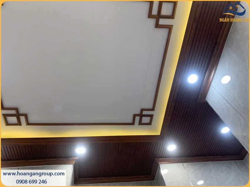 Thi Công Ốp Trần Lam Sóng Kosmos 4S150X9-008 Tạo Nên Sự Sang Trọng