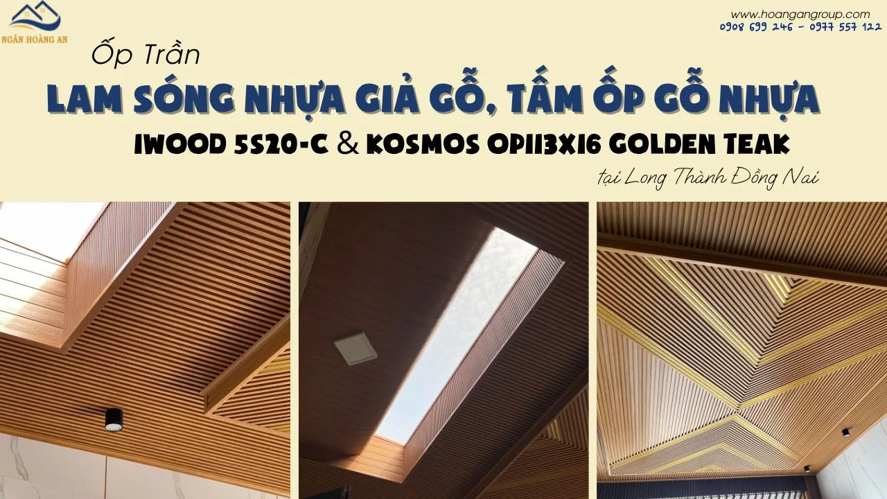 Ốp Trần Lam Sóng Nhựa Giả Gỗ, Tấm Ốp Gỗ Nhựa Tại Long Thành Đồng Nai Ốp Trần Lam Sóng Nhựa Giả Gỗ, Tấm Ốp Gỗ Nhựa Tại Long Thành Đồng Nai