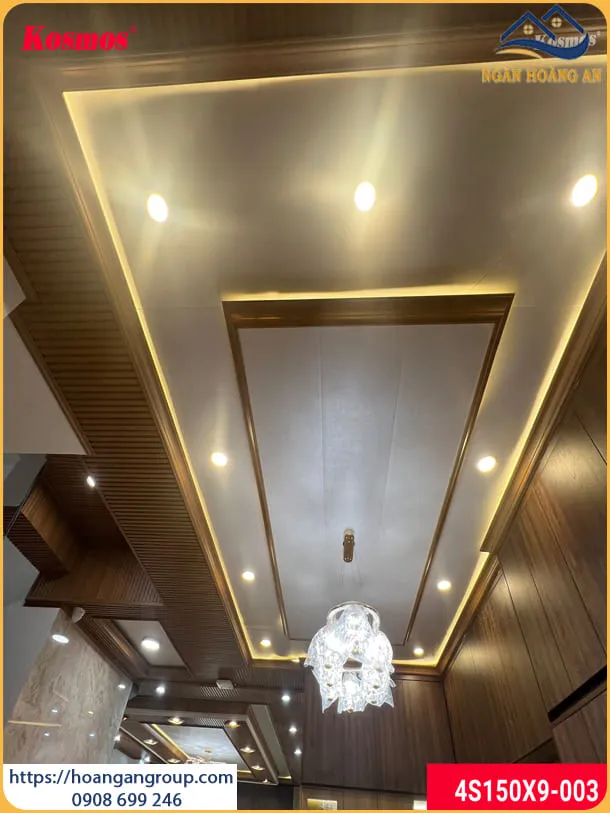 Ốp Trần Lam Sóng Nhựa Giả Gỗ Uy Tín Tại Quận 8 TPHCM