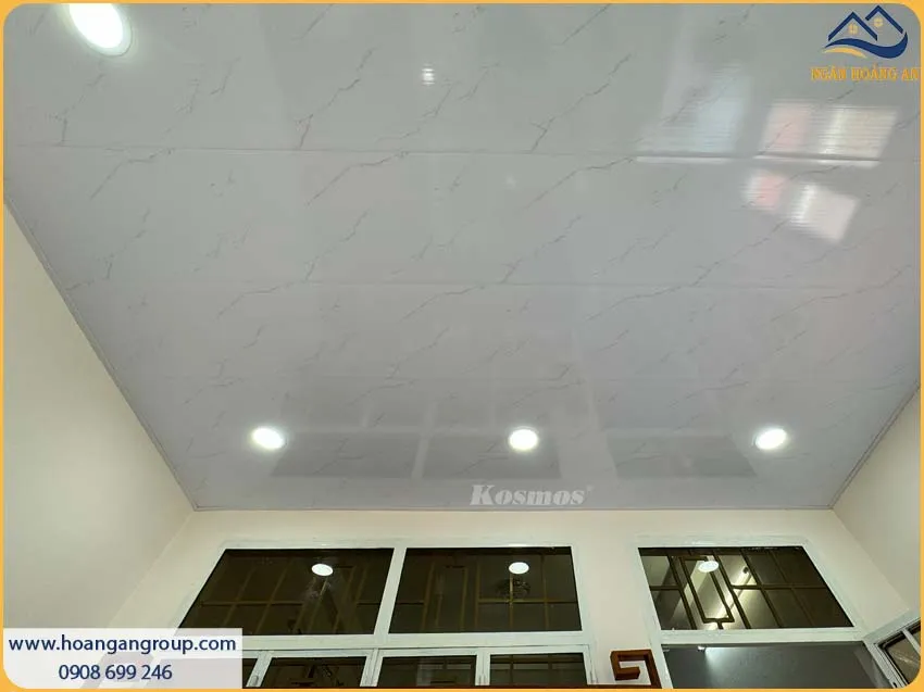Mẫu Ốp Trần Tấm Nano Giả Đá Đẹp Tại TPHCM
