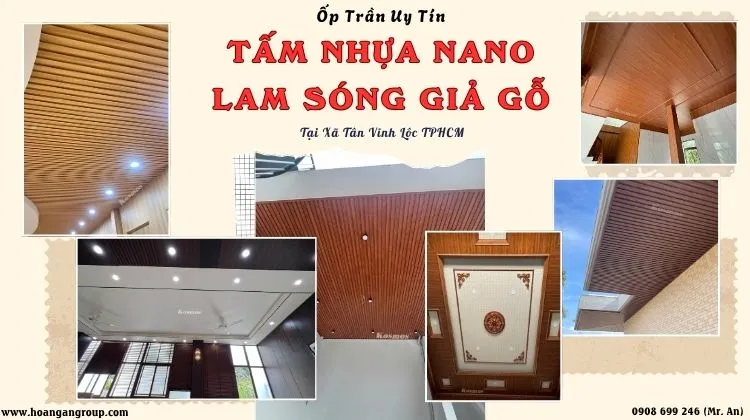 Ốp Trần Nano Và Lam Sóng Nhựa Đẹp – Uy Tín Tại Xã Tân Vĩnh Lộc TPHCM Ốp Trần Nano Và Lam Sóng Nhựa Đẹp – Uy Tín Tại Xã Tân Vĩnh Lộc TPHCM