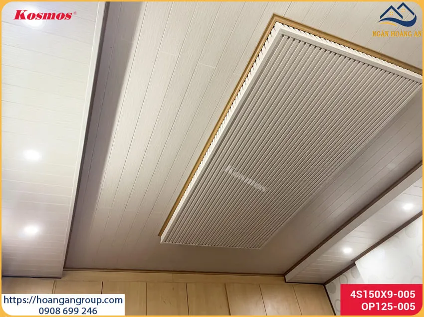Ốp Trần Lam Sóng Nano Màu Trắng Cho Nhà Ở Tại Nhà Bè TPHCM Ốp Trần Lam Sóng Nano Màu Trắng Cho Nhà Ở Tại Nhà Bè TPHCM