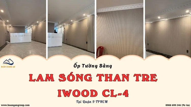Ốp Tường Bằng Lam Sóng Than Tre iWood CL-04 Tại Quận 9 TPHCM Ốp Tường Bằng Lam Sóng Than Tre iWood CL-04 Tại Quận 9 TPHCM