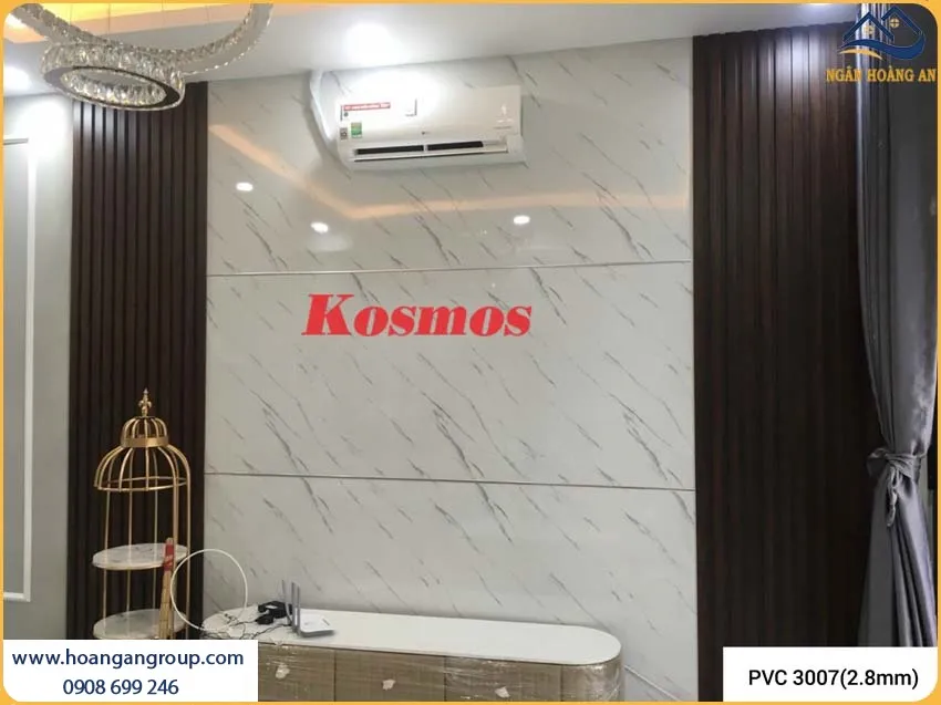 Thi Công Ốp Tường PVC Giả Đá Chống Cháy Lan, An Toàn