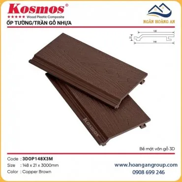 Ốp Tường Ngoài Trời Kosmos 3DOP148X3M Copper Brown Dài 3m