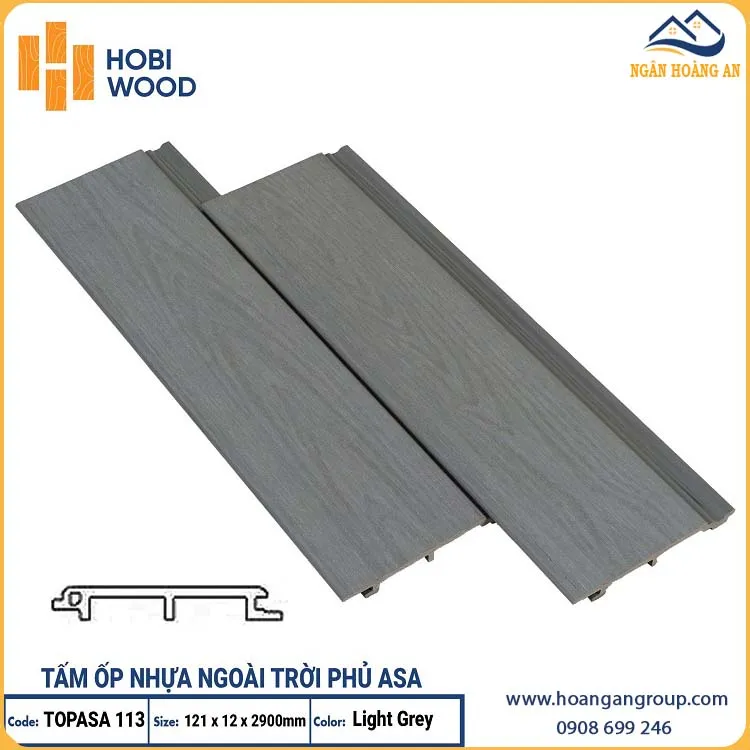 Đặc Điểm Nổi Bật Ốp Tường Gỗ Nhựa ASA Hobiwood TOPASA113