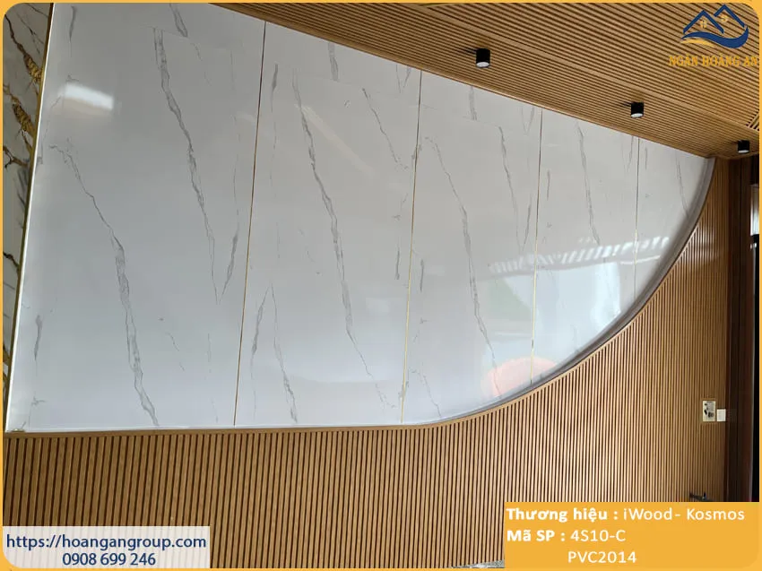 Ốp Tường Lam Sóng Giả Gỗ Nhựa PVC Giả Đá Tại Long Thành Đồng Nai