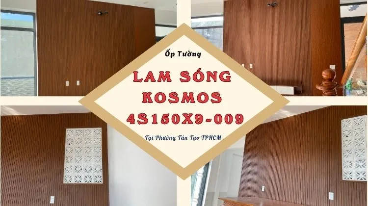 Ốp Tường Phòng Khách Lam Sóng Kosmos 4S150X9-009 Phường Tân Tạo TPHCM Ốp Tường Phòng Khách Lam Sóng Kosmos 4S150X9-009 Phường Tân Tạo TPHCM