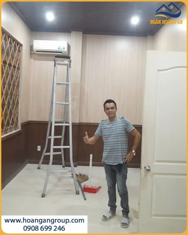 Ốp Tường Lam Sóng Và Nano iWood Cho Nhà Ở Hiện Đại