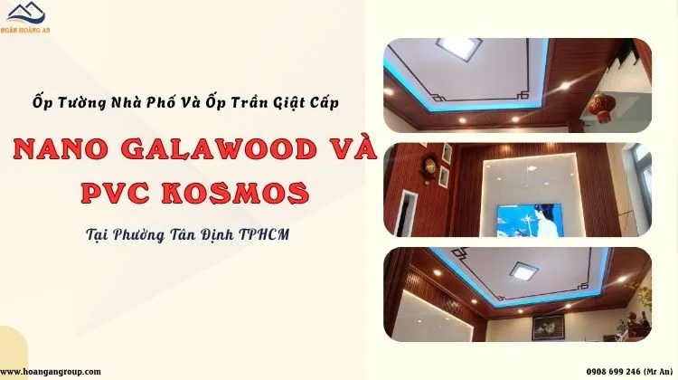 Ốp Tường Nhà Phố Và Ốp Trần Giật Cấp Nano Tại Phường Tân Định TPHCM