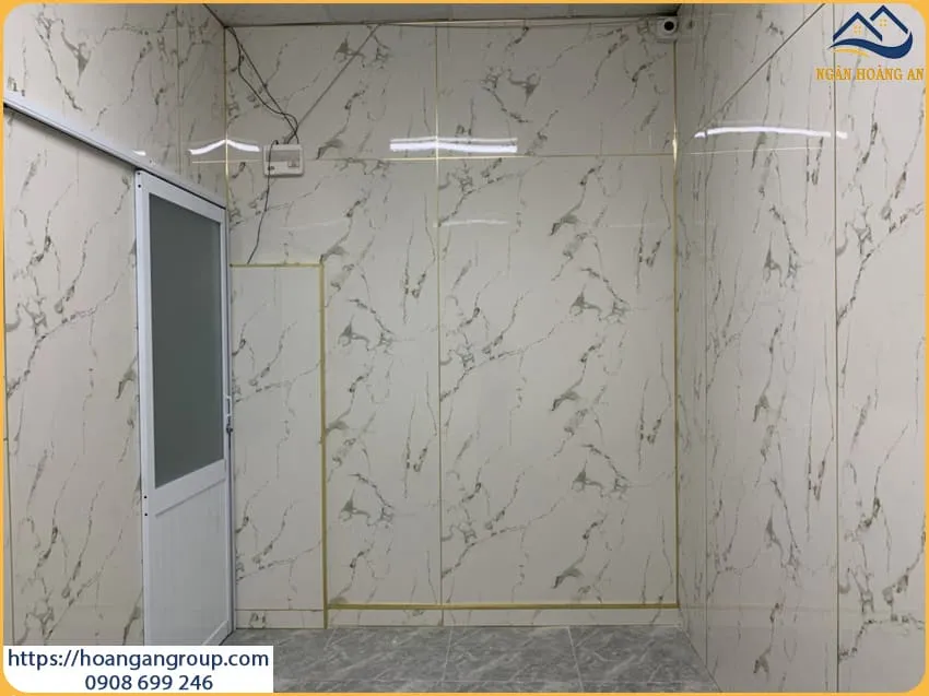 Ốp Tường Nhựa Giả Đá Cho Nhà Ở Tại Gò Vấp TPHCM