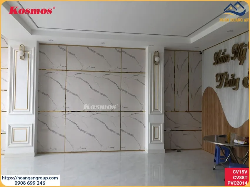 Ốp Tường Nhựa Giả Đá Giả Gỗ Cho Thẩm Mỹ Viện Tại Quận 8 TPHCM Ốp Tường Nhựa Giả Đá Giả Gỗ Cho Thẩm Mỹ Viện Tại Quận 8 TPHCM