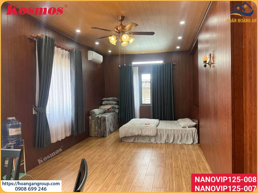 Ốp Tường Nhựa Giả Gỗ Cho Phòng Ngủ Tại Quận 11 TPHCM
