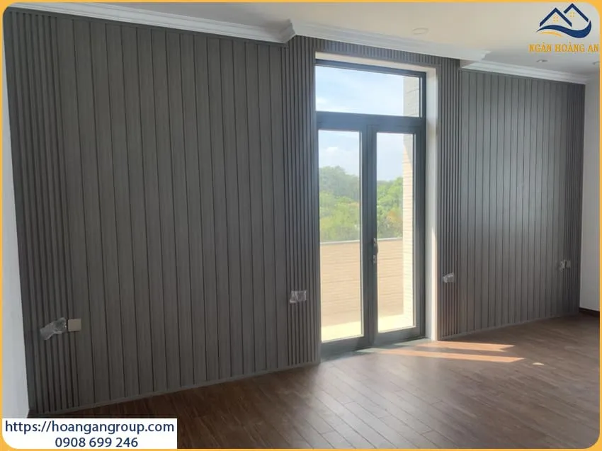Ốp Tường Nhựa Giả Gỗ Cho Nhà Ở Tại Long Thành Đồng Nai