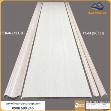 Ốp Tường Nhựa Nano Giả Gỗ Flex FG105 Cắt Theo Yêu Cầu